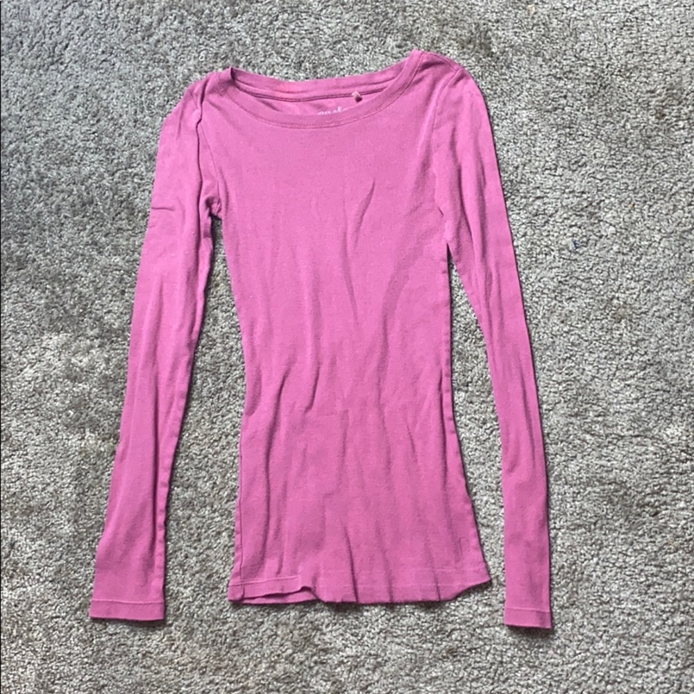 Pink long sleeve